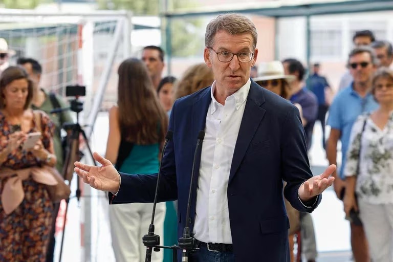 Partido Popular gana las elecciones en España, pero Feijóo no logra la